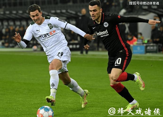 德甲-1分钟闪击+7分钟双响 门兴3-1轻取法兰克福